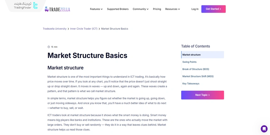 مقاله آموزش ساختار بازار