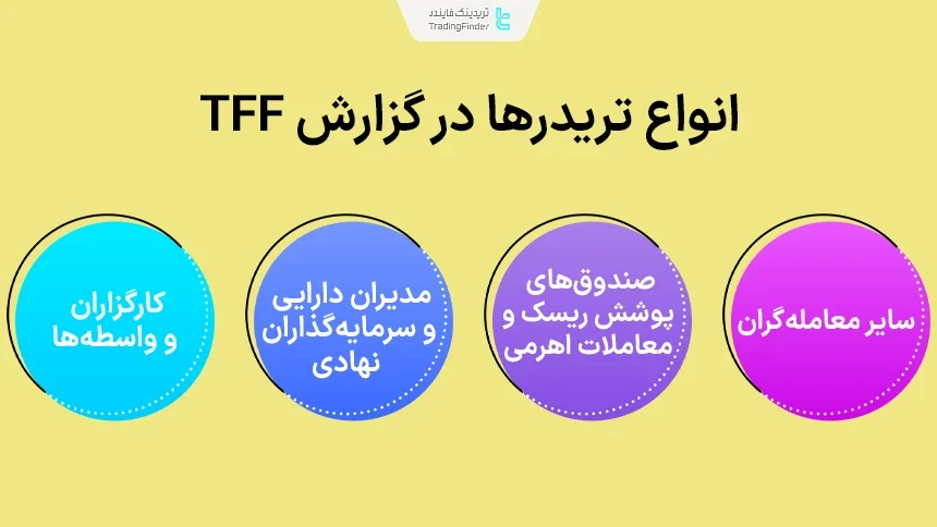 انواع تریدرها در گزارش TFF